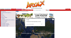 Desktop Screenshot of maps.apocalx.net