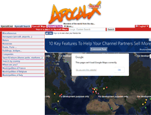 Tablet Screenshot of maps.apocalx.net