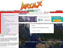 Tablet Screenshot of maps.apocalx.com